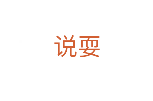 说耍