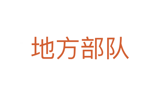 地方部队