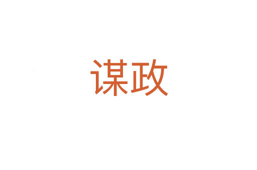 谋政