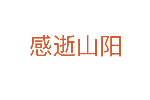 感逝山阳