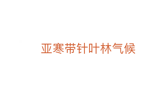 亚寒带针叶林气候