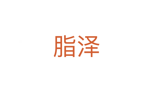 脂泽