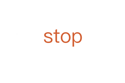 stop