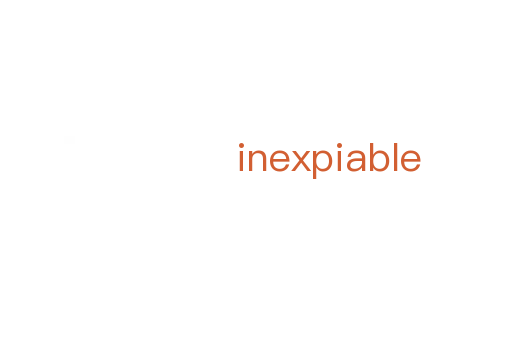 inexpiable