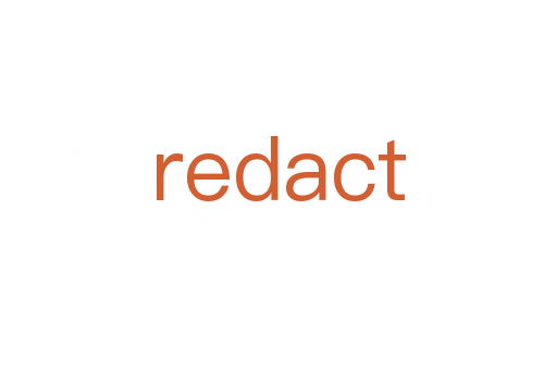 redact