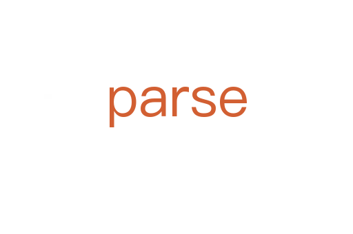parse