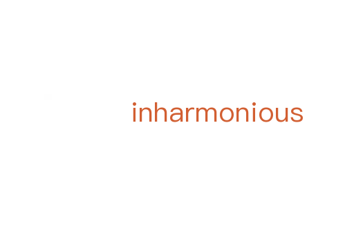 inharmonious