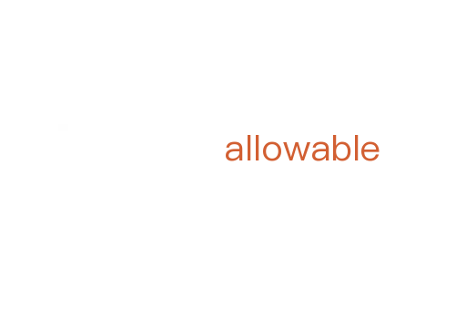 allowable