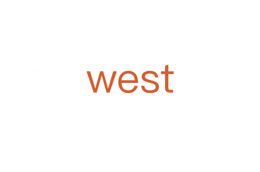 west