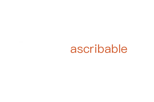ascribable