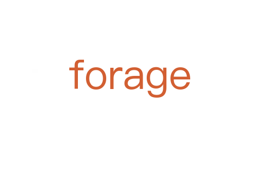 forage