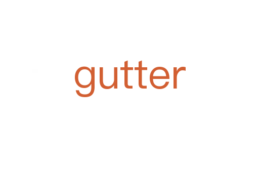 gutter