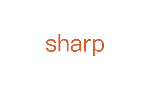 sharp