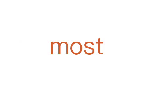 most