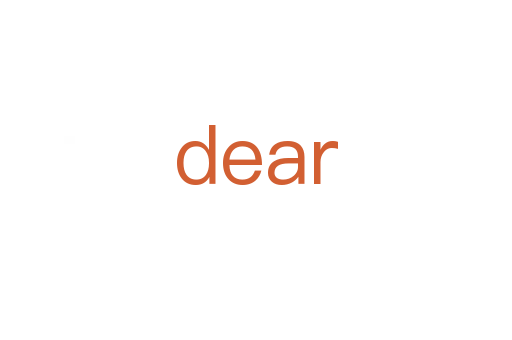 dear